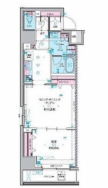 同じ建物の物件間取り写真 - ID:213099464742