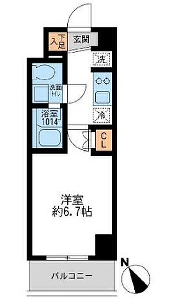 同じ建物の物件間取り写真 - ID:213104288350