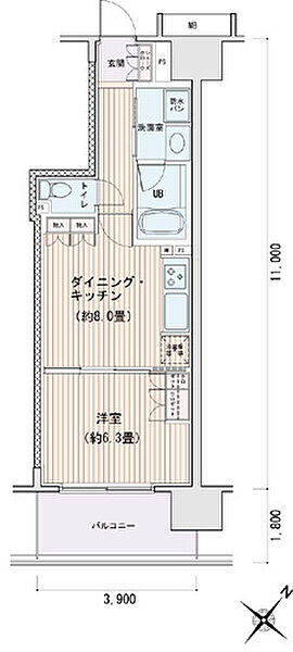 同じ建物の物件間取り写真 - ID:213107562740