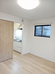 JR可部線 古市橋駅 徒歩2分の賃貸アパート 1階1Kのリビング/ダイニング