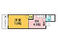 カーサメントJアベニュー5階3.8万円