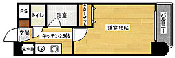 メゾンK 1Kの間取図画像