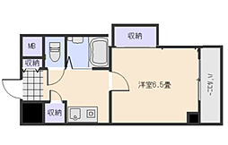 ハイレックス2 1Kの間取図画像