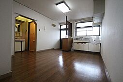 広島電鉄8系統 江波駅 徒歩15分の賃貸マンション 4階2LDKのリビング/ダイニング