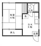 広島市安佐南区長束５丁目 2階建 築40年のイメージ