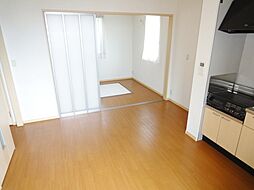 JR可部線 下祇園駅 徒歩28分の賃貸アパート 1階2DKのリビング/ダイニング