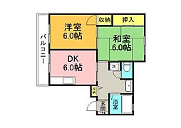 間取図画像 2DK