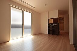 JR可部線 下祇園駅 徒歩13分の賃貸アパート 3階1LDKのリビング/ダイニング