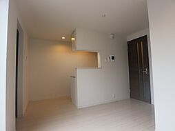 JR可部線 下祇園駅 徒歩8分の賃貸アパート 1階1LDKのリビング/ダイニング