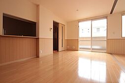 JR可部線 下祇園駅 徒歩24分の賃貸アパート 1階2LDKのリビング/ダイニング