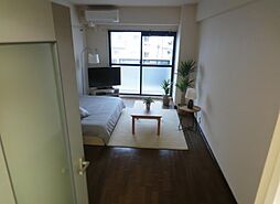 広島電鉄1系統 市役所前駅 徒歩8分の賃貸マンション 4階1Kのリビング/ダイニング