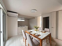 広島高速交通アストラムライン 大塚駅 徒歩13分の賃貸アパート 1階2LDKのリビング/ダイニング