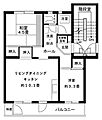 相模原田名団地7号棟5階4.3万円