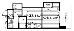 GrandE'terna岡山2 1DKの間取図画像
