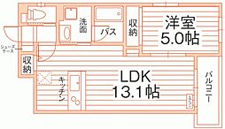 Sirius.T 1LDKの間取図画像
