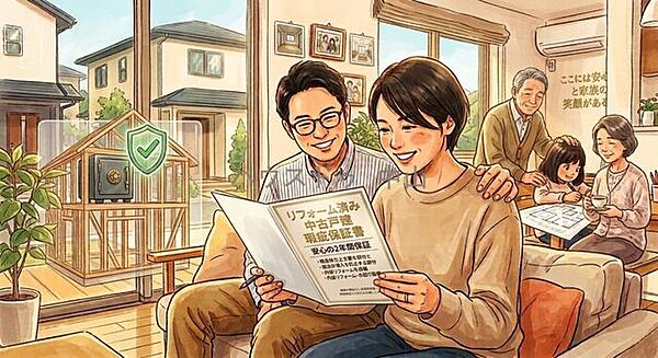 雨漏り、主要構造部分の欠陥や腐食、給排水管の漏水や故障を2年間保証いたします。