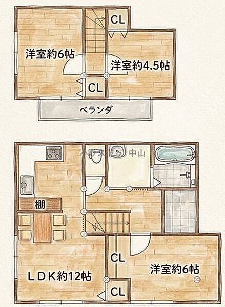 間取り：346000048019