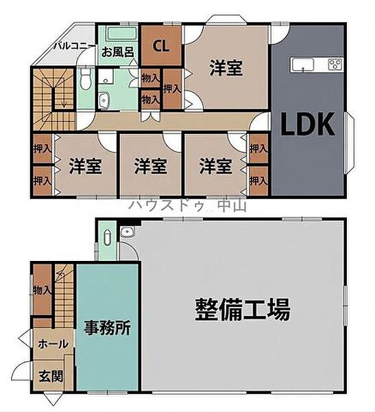 間取り：346000048295