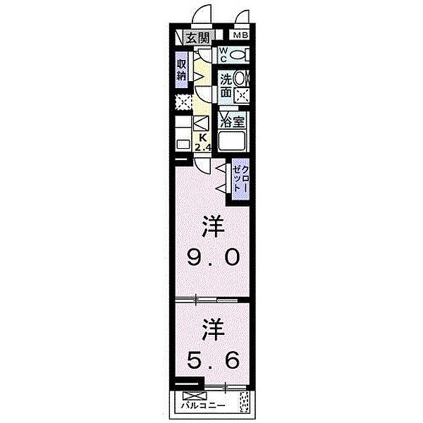 フォレスタ・和歌浦 103｜和歌山県和歌山市和歌浦東４丁目(賃貸アパート1K・1階・40.50㎡)の写真 その2