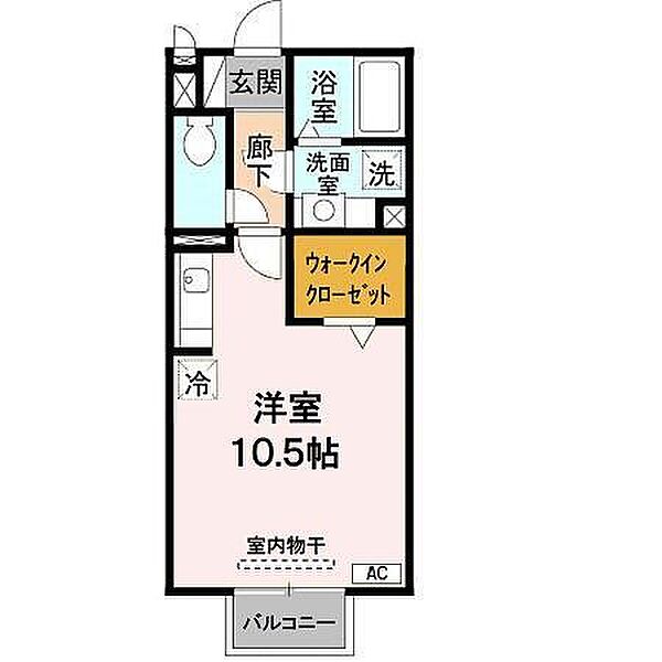 HOLLi 201｜和歌山県和歌山市布引(賃貸アパート1R・2階・30.27㎡)の写真 その2