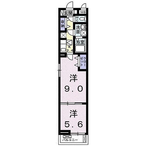 フォレスタ・和歌浦 105｜和歌山県和歌山市和歌浦東４丁目(賃貸アパート1K・1階・40.50㎡)の写真 その2