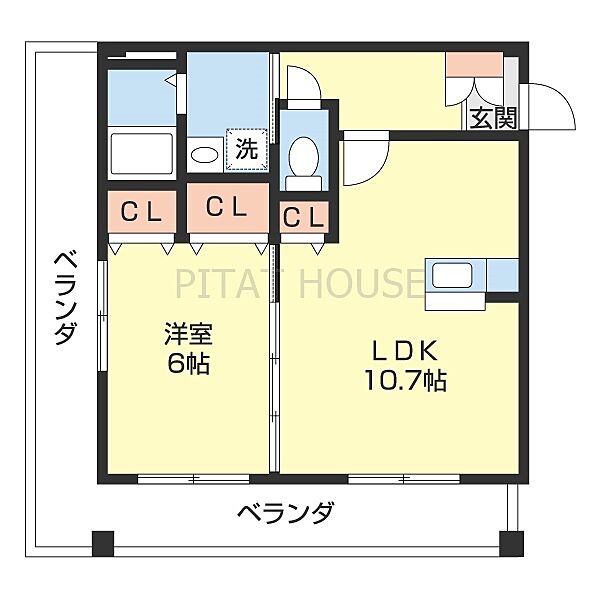 同じ建物の物件間取り写真 - ID:230028850794