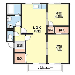 セジュールアキバ 2階/-