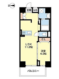 M・メゾン小松原 4階