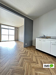 コーポ南方 E 2階1LDKのリビング/ダイニング