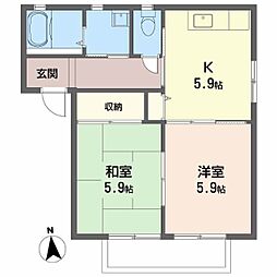 シャーメゾン高松 2階