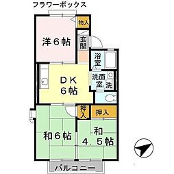 間取図画像 3DK