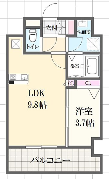 同じ建物の物件間取り写真 - ID:228046262909