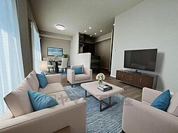 スタシオン海の中道パークサイド 3LDKのリビング/ダイニング