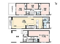 大野城市曙町1期　3号棟　新築戸建