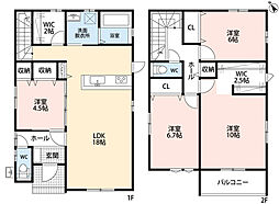 糟屋郡宇美町障子岳南1丁目1期 2号棟 新築戸建