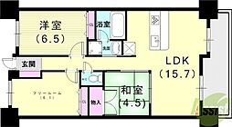 ワコーレ西明石駅前ガーデンズ 3LDKの間取図画像