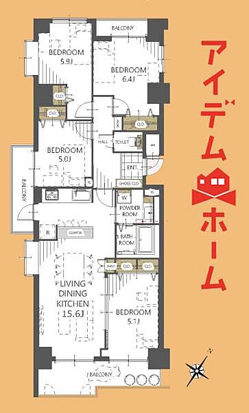 間取り：322000573609