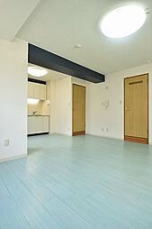 ダスハウゼヨシダ 201 2階ワンルームのリビング/ダイニング