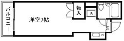 間取図画像 1K