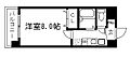 アート衣笠4階5.4万円