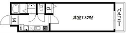 Gladvis京都室町 1Kの間取図画像