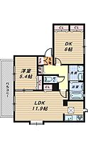 大阪府堺市西区鳳北町10丁（賃貸アパート2LDK・1階・54.50㎡） その2