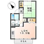 倉敷市有城 2階建 築37年のイメージ