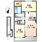 岡山市南区迫川 2階建 築5年のイメージ