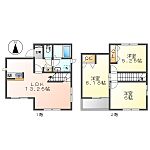 倉敷市中畝7丁目 2階建 築13年のイメージ