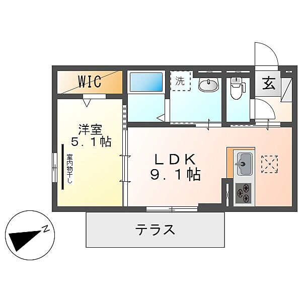 同じ建物の物件間取り写真 - ID:233018119016