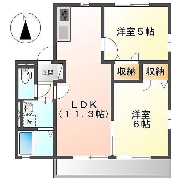 同じ建物の物件間取り写真 - ID:233018778696