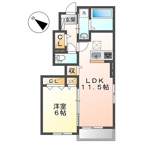 同じ建物の物件間取り写真 - ID:233018967725