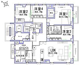 間取図画像 4LDK