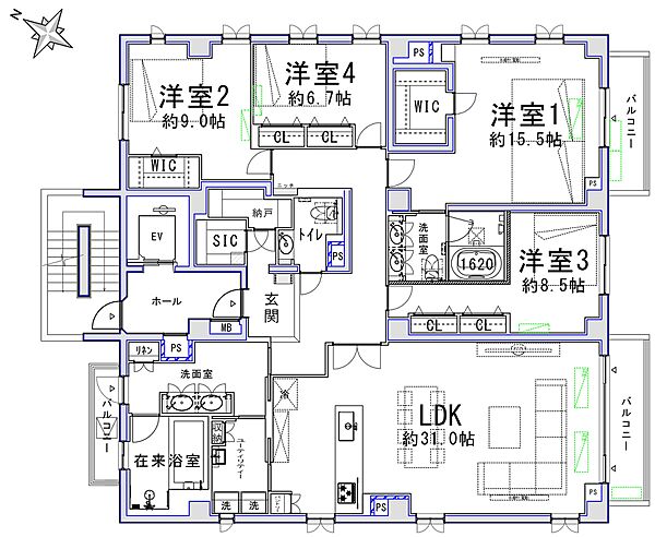 間取り：313004525376